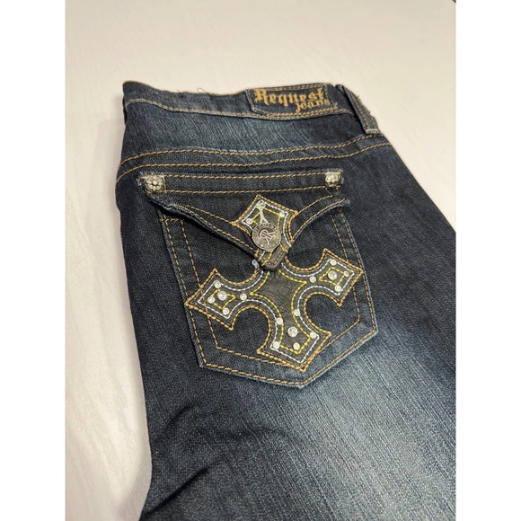 Y2K Request Jeans Cross Size 13/32 (M25) - Picture 3 of 9